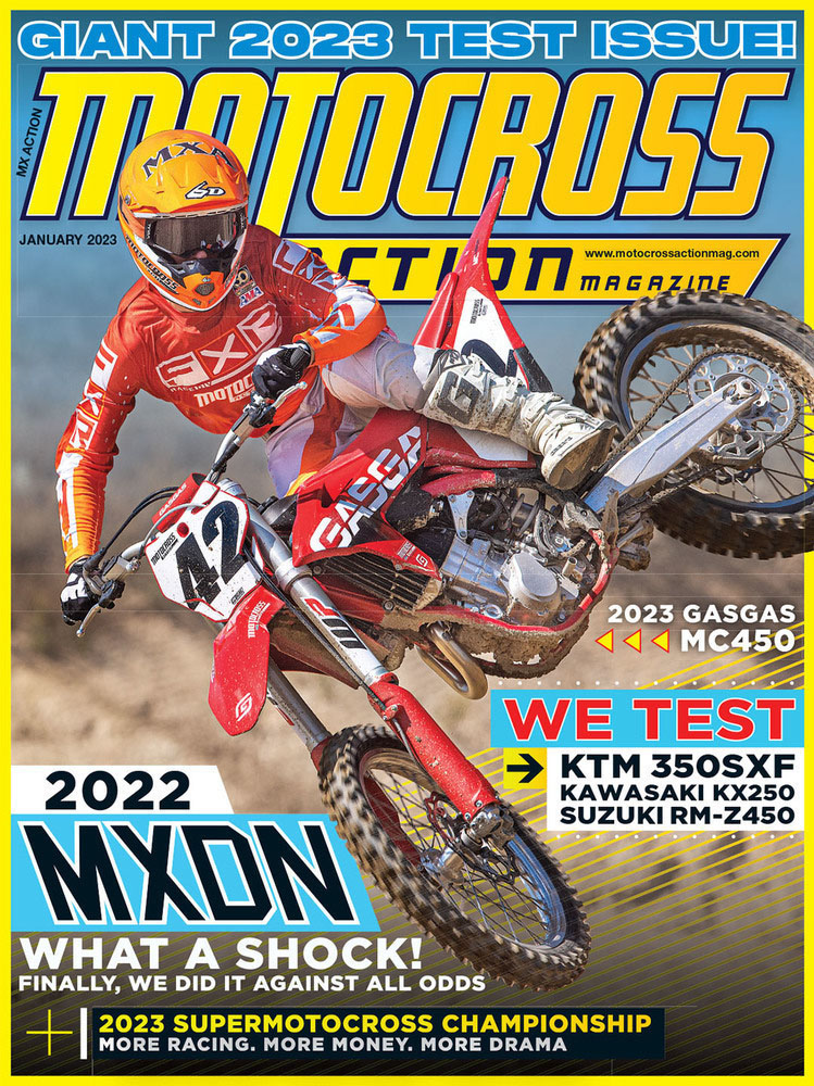 Motocross-Action January 01, 2023 Issue Cover