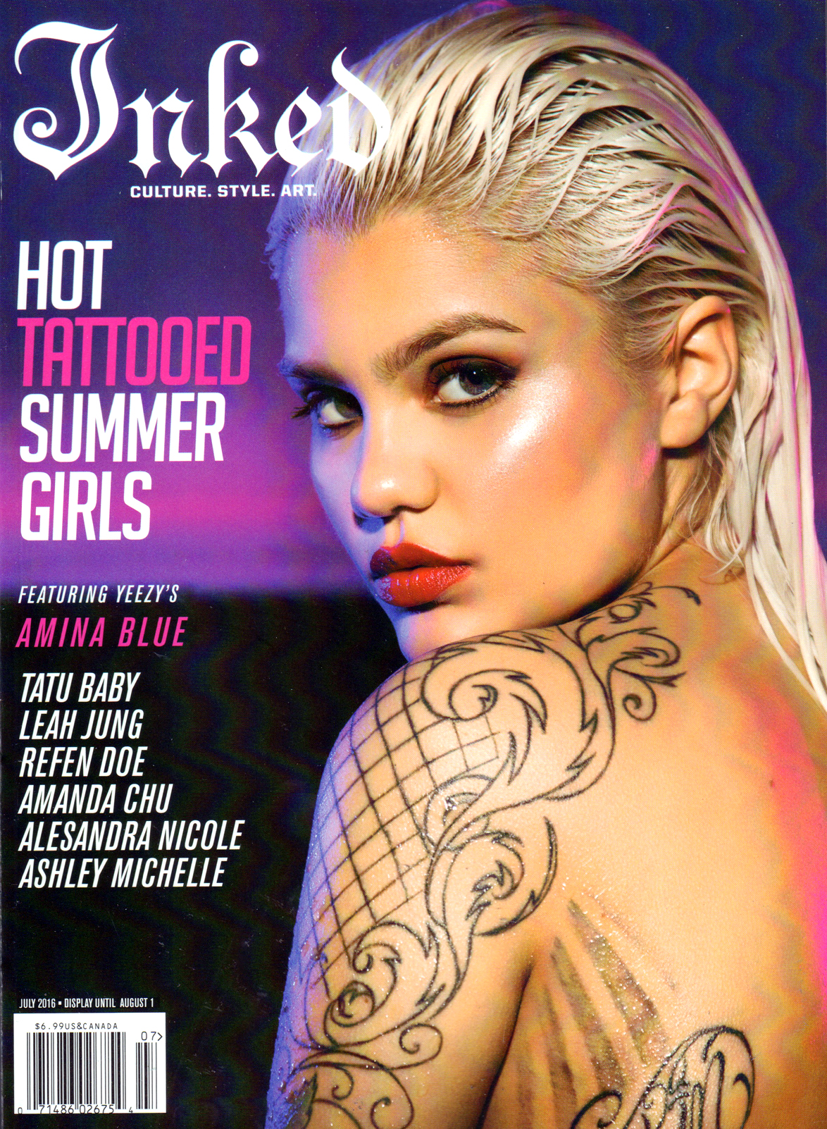 Inked July 01, 2016 Issue Cover