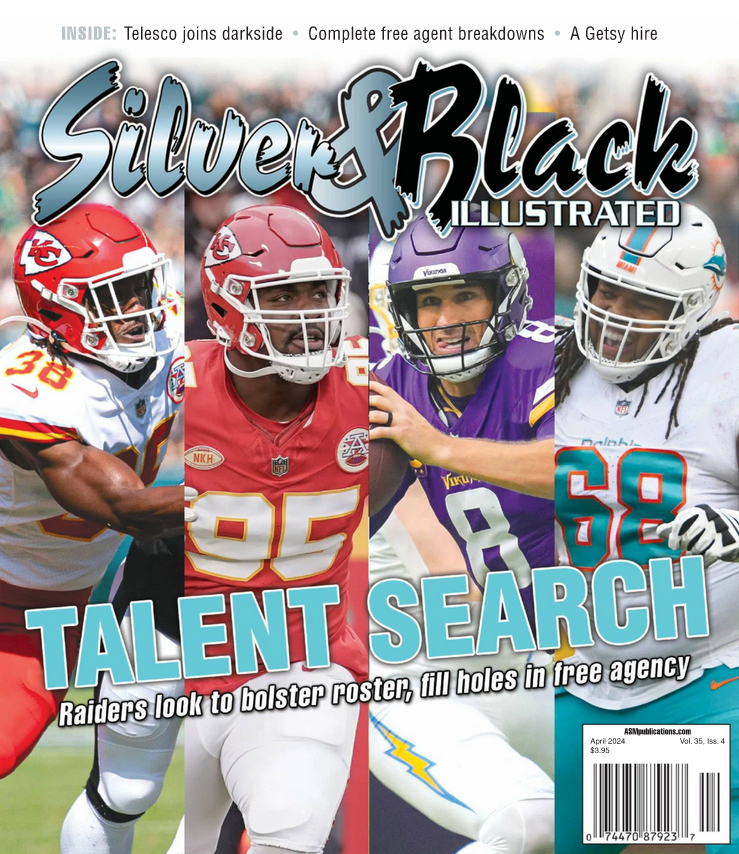Silver-and-Black-Illustrated April 01, 2024 Issue Cover