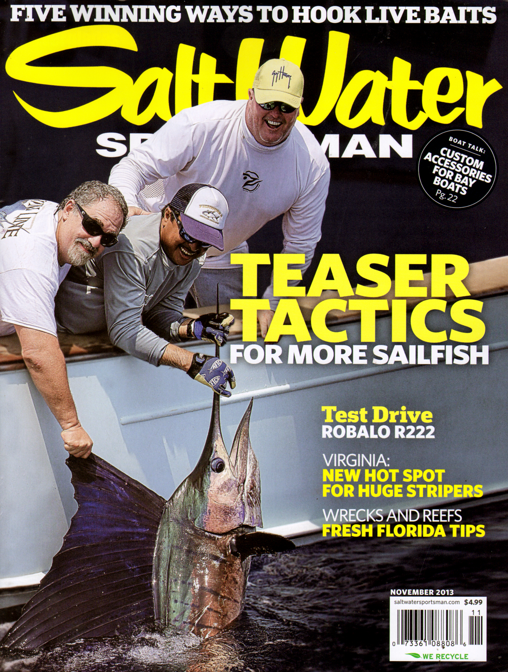 Salt-Water-Sportsman November 01, 2013 Issue Cover