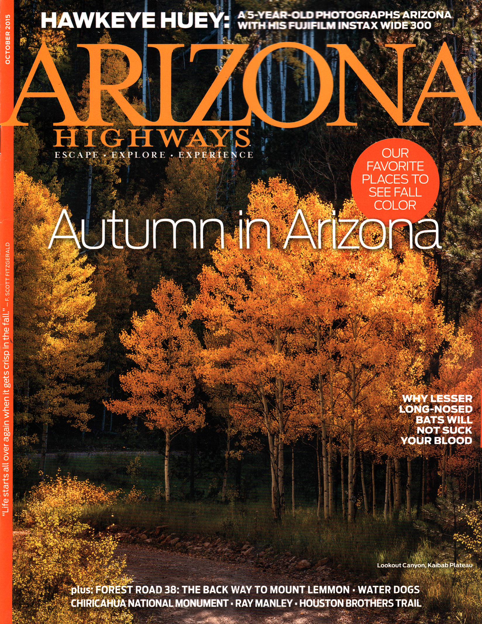 Arizona-Highways October 01, 2015 Issue Cover