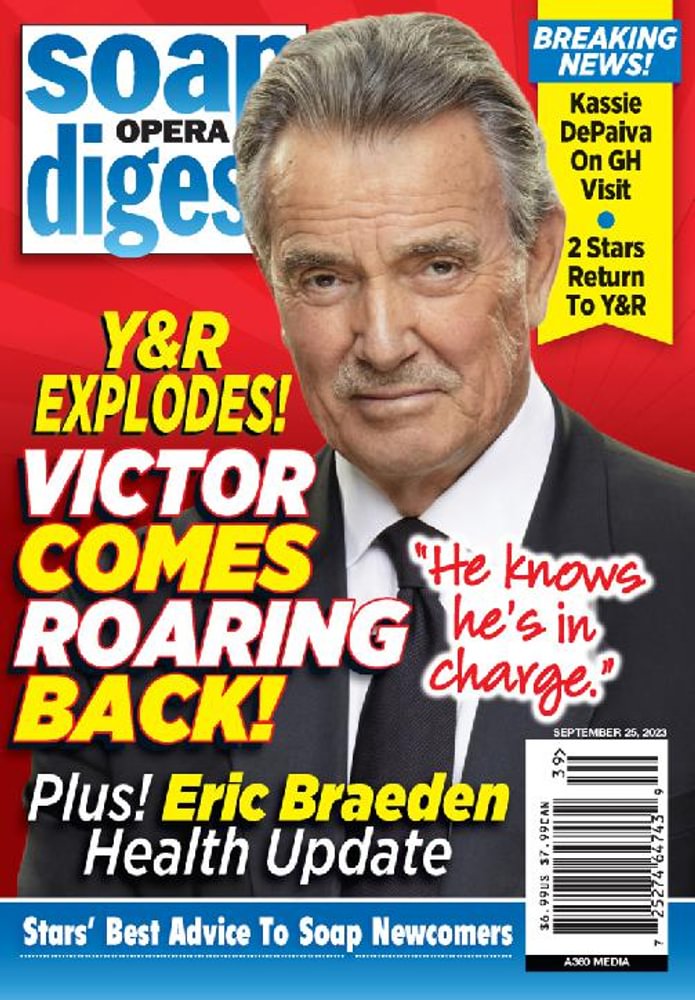 Soap-Opera-Digest September 25, 2023 Issue Cover