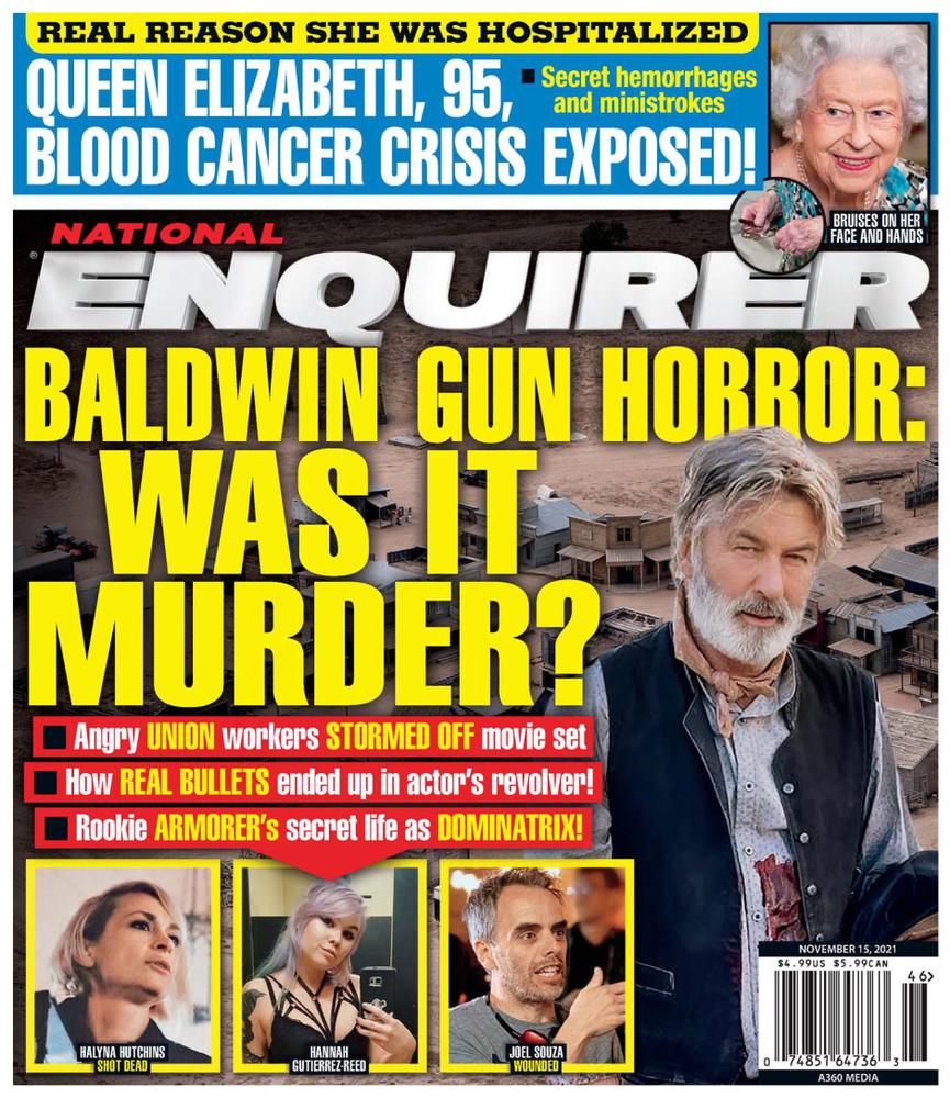 National-Enquirer November 15, 2021 Issue Cover