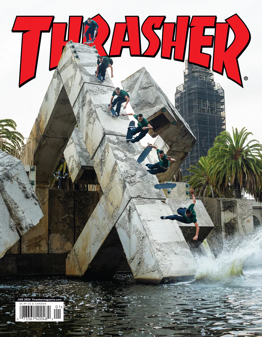 Thrasher January 01, 2024 Issue Cover
