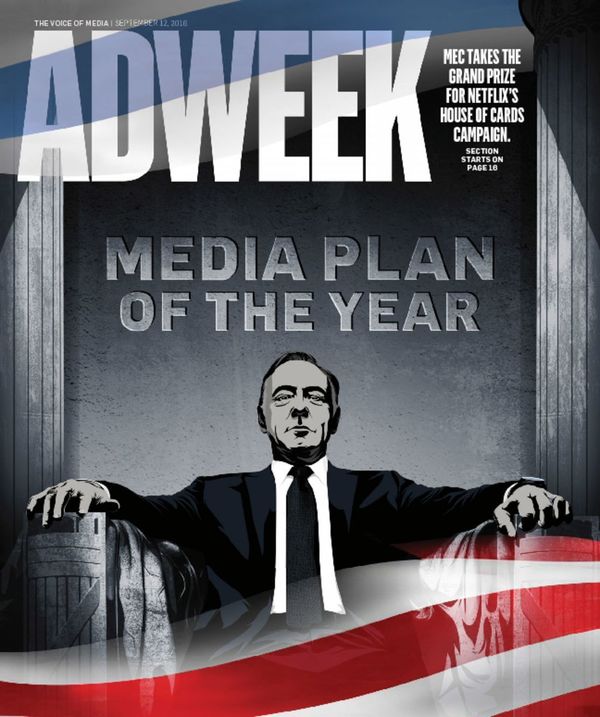 Adweek September 12, 2016 Issue Cover