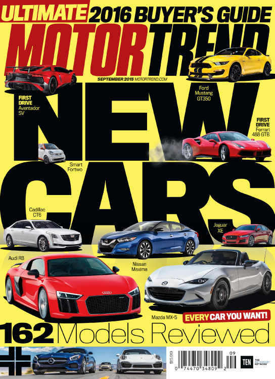 Motor-Trend September 01, 2015 Issue Cover