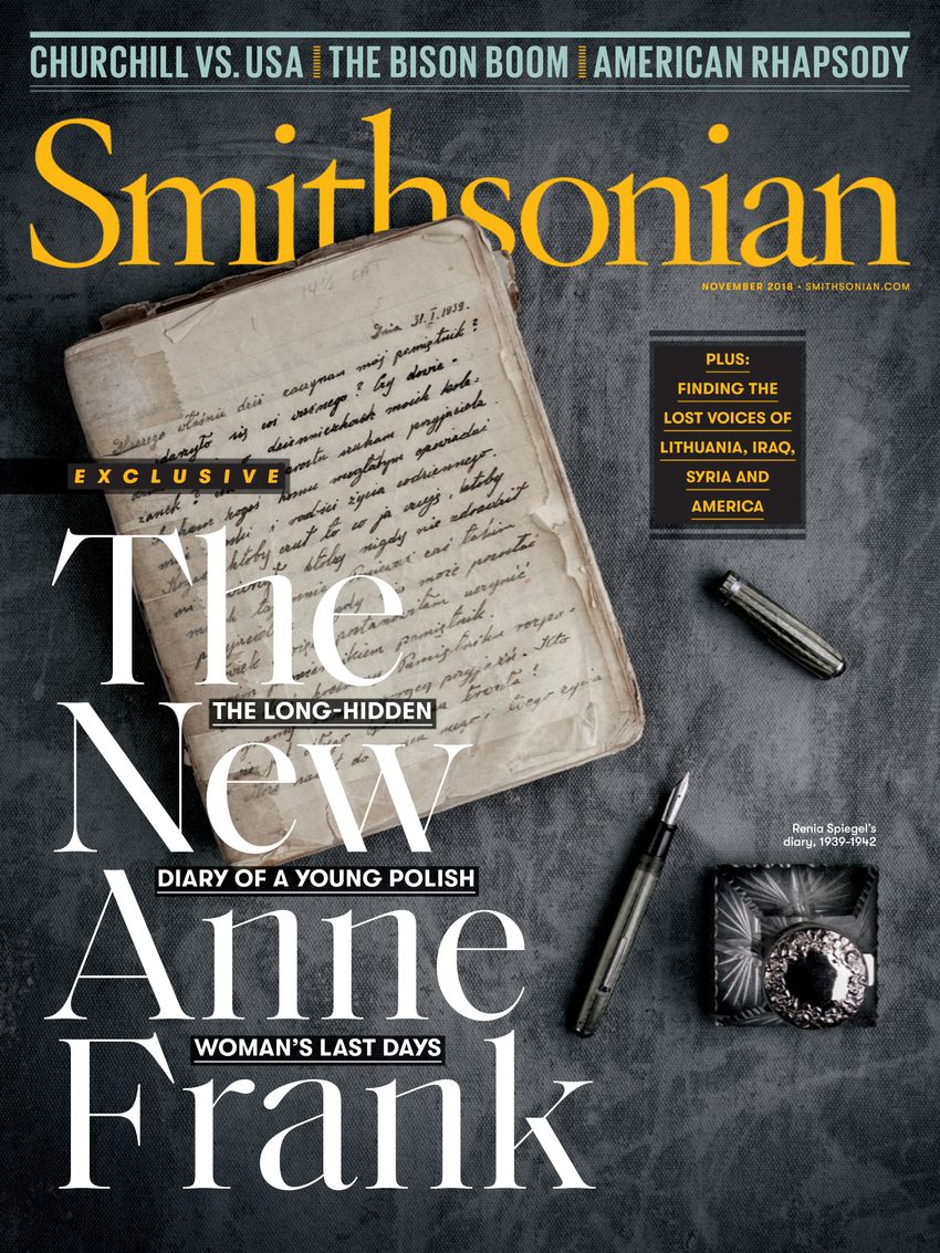 Smithsonian November 01, 2018 Issue Cover