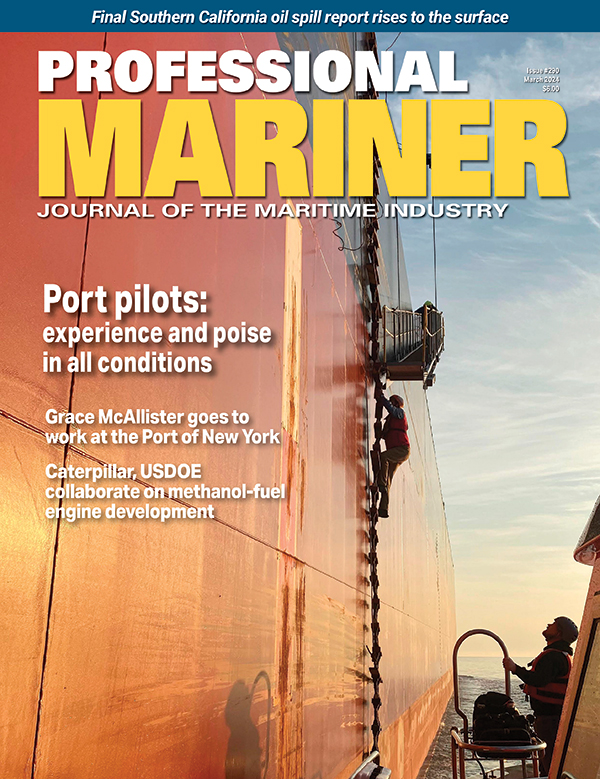 Professional-Mariner March 01, 2024 Issue Cover