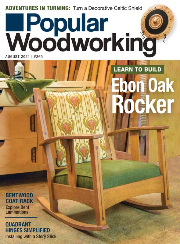 Popular-Woodworking August 01, 2021 Issue Cover