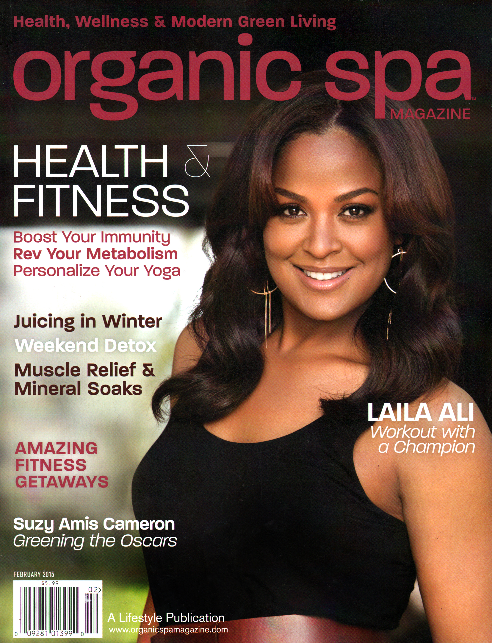 Organic-Spa February 01, 2015 Issue Cover