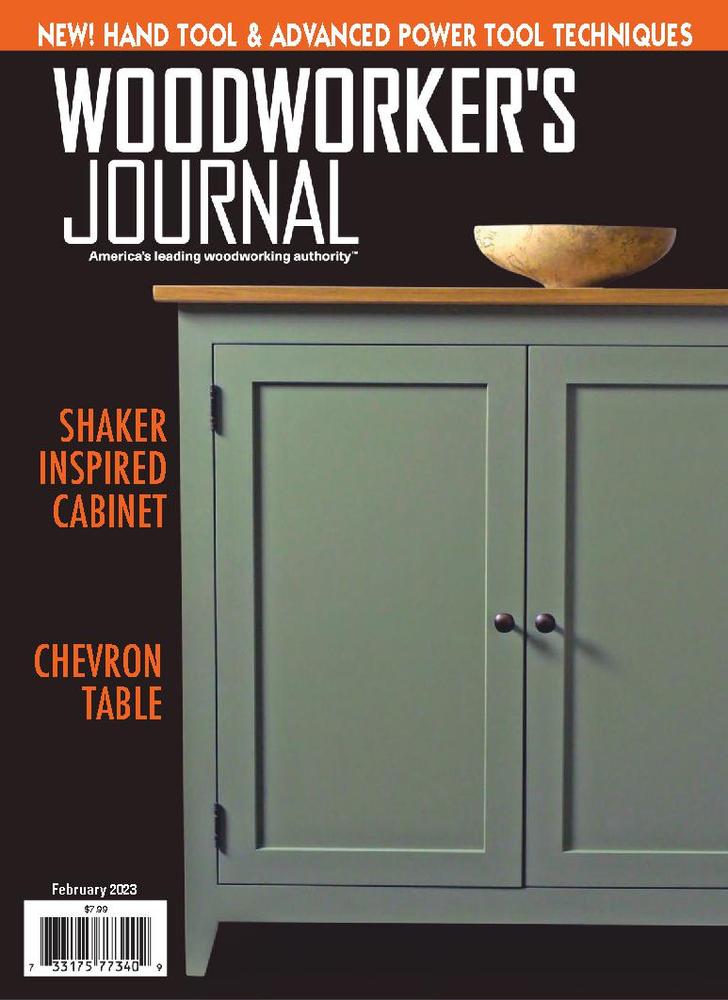 Woodworkers-Journal February 01, 2023 Issue Cover