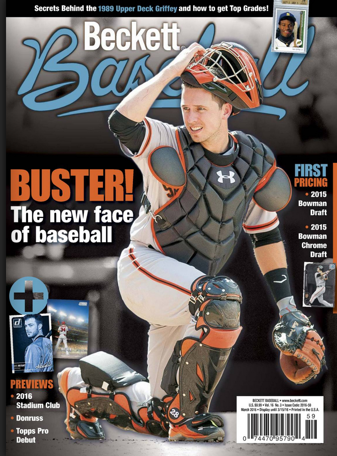 Beckett-Baseball March 01, 2016 Issue Cover