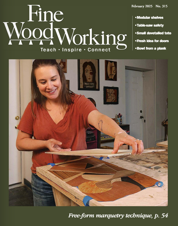 Fine-Woodworking February 01, 2025 Issue Cover