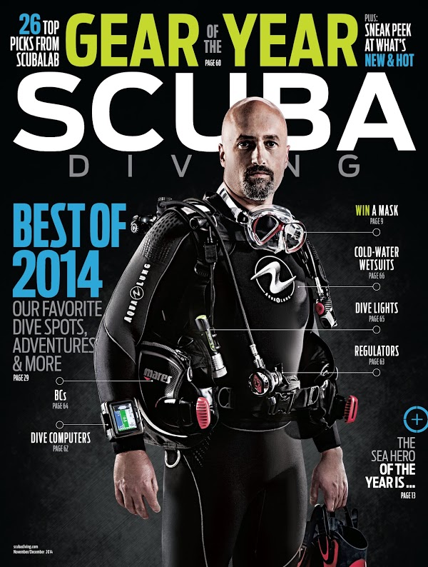 Scuba-Diving November 01, 2014 Issue Cover