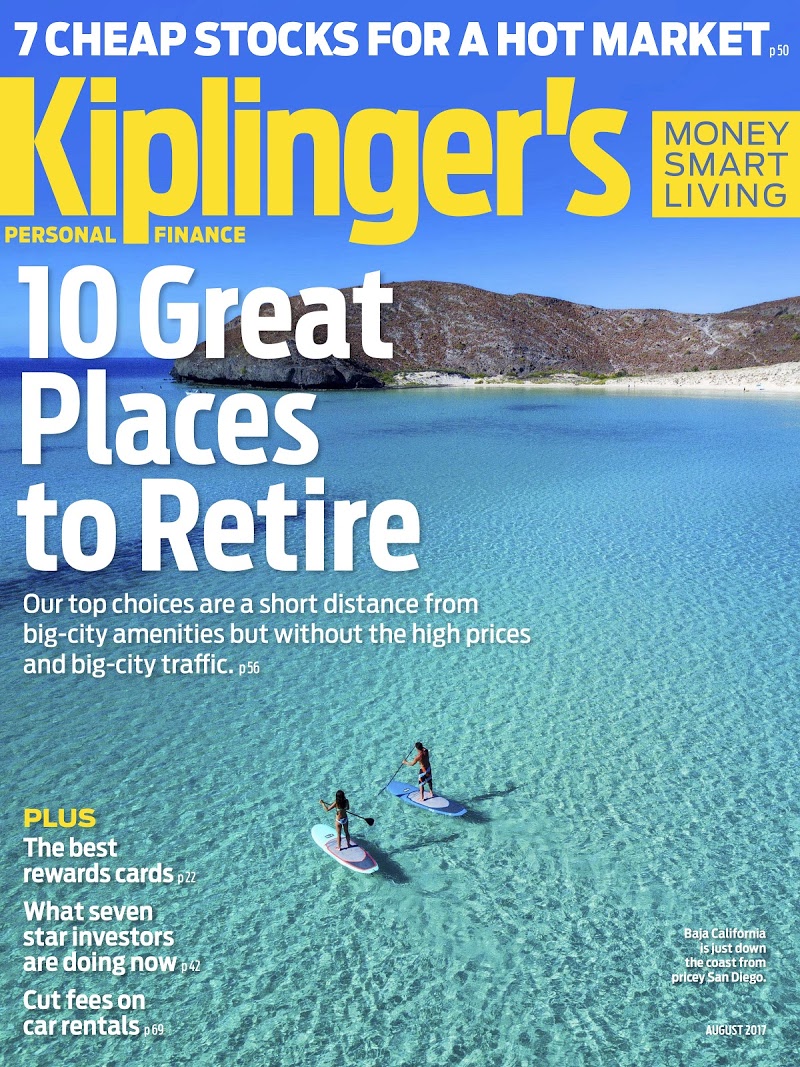 Kiplingers-Personal-Finance August 01, 2017 Issue Cover