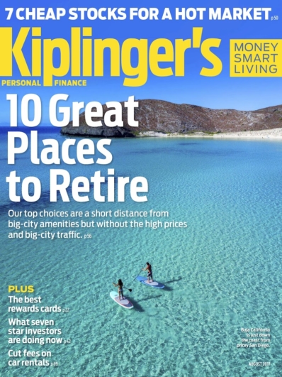 Kiplinger's Personal Finance August 01, 2017 Issue Cover