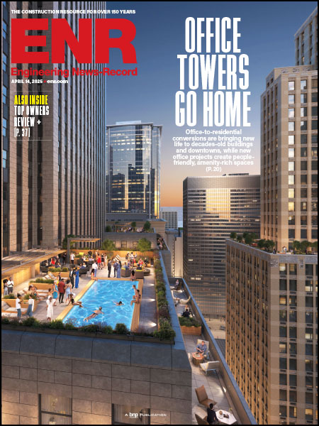 Engineering-News-Record April 14, 2025 Issue Cover