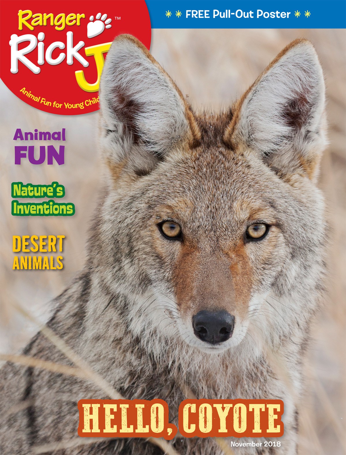 Ranger-Rick-Jr November 01, 2018 Issue Cover