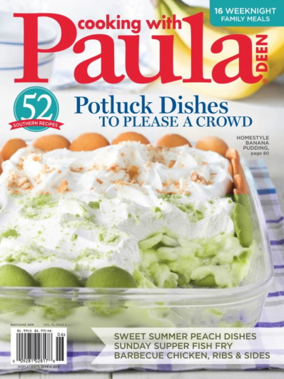 Cooking With Paula Deen May 01, 2019 Issue Cover
