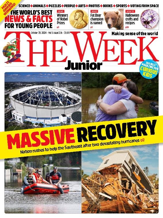 The-Week-Junior October 26, 2024 Issue Cover