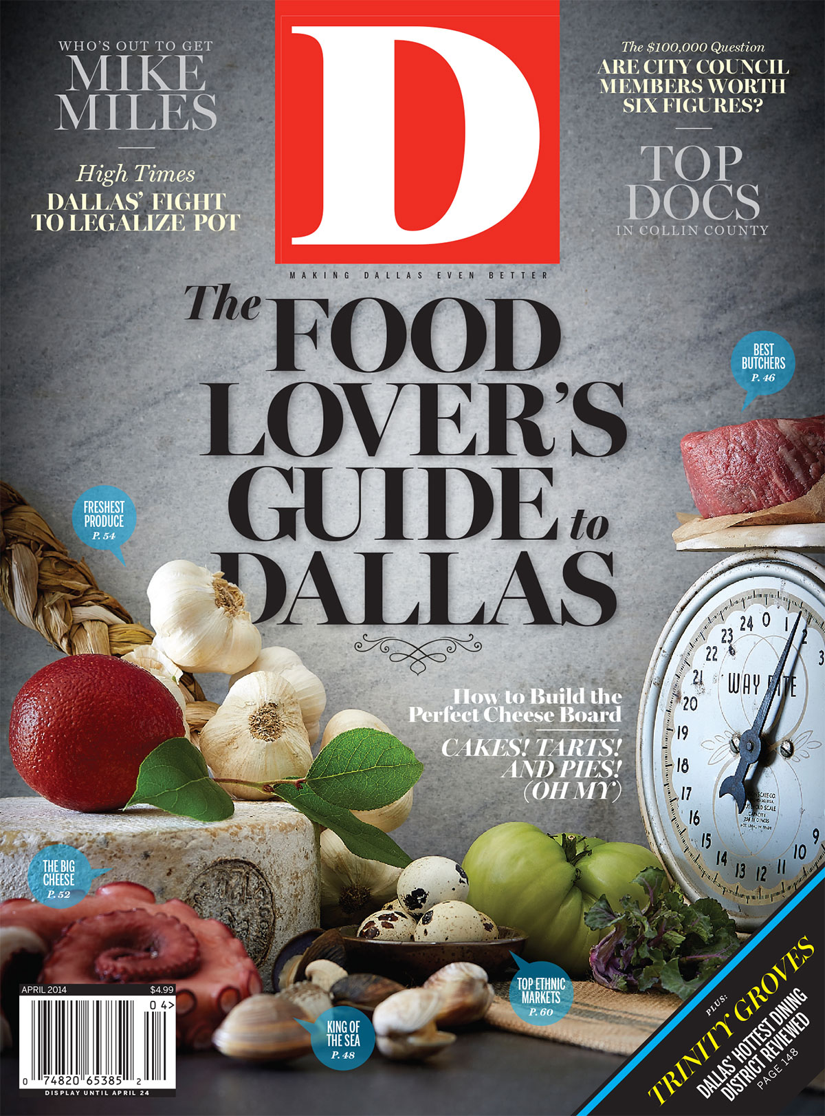 D-Magazine April 01, 2014 Issue Cover
