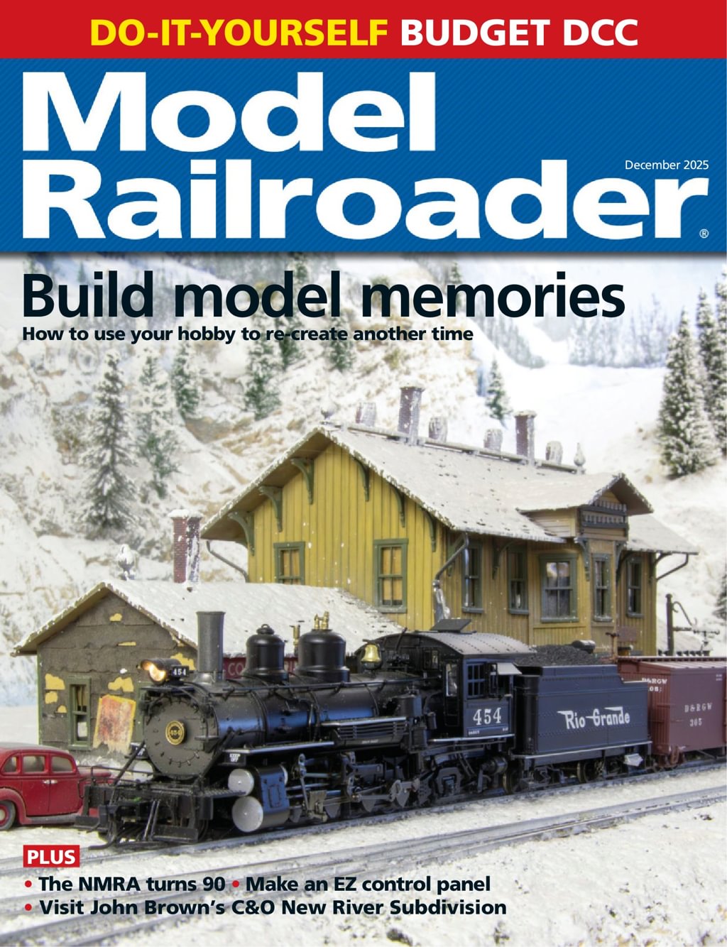 Model-Railroader December 01, 2025 Issue Cover