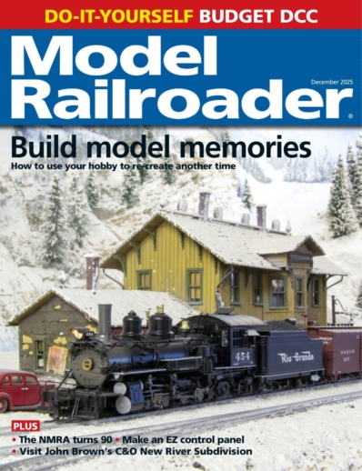 Model Railroader December 01, 2025 Issue Cover