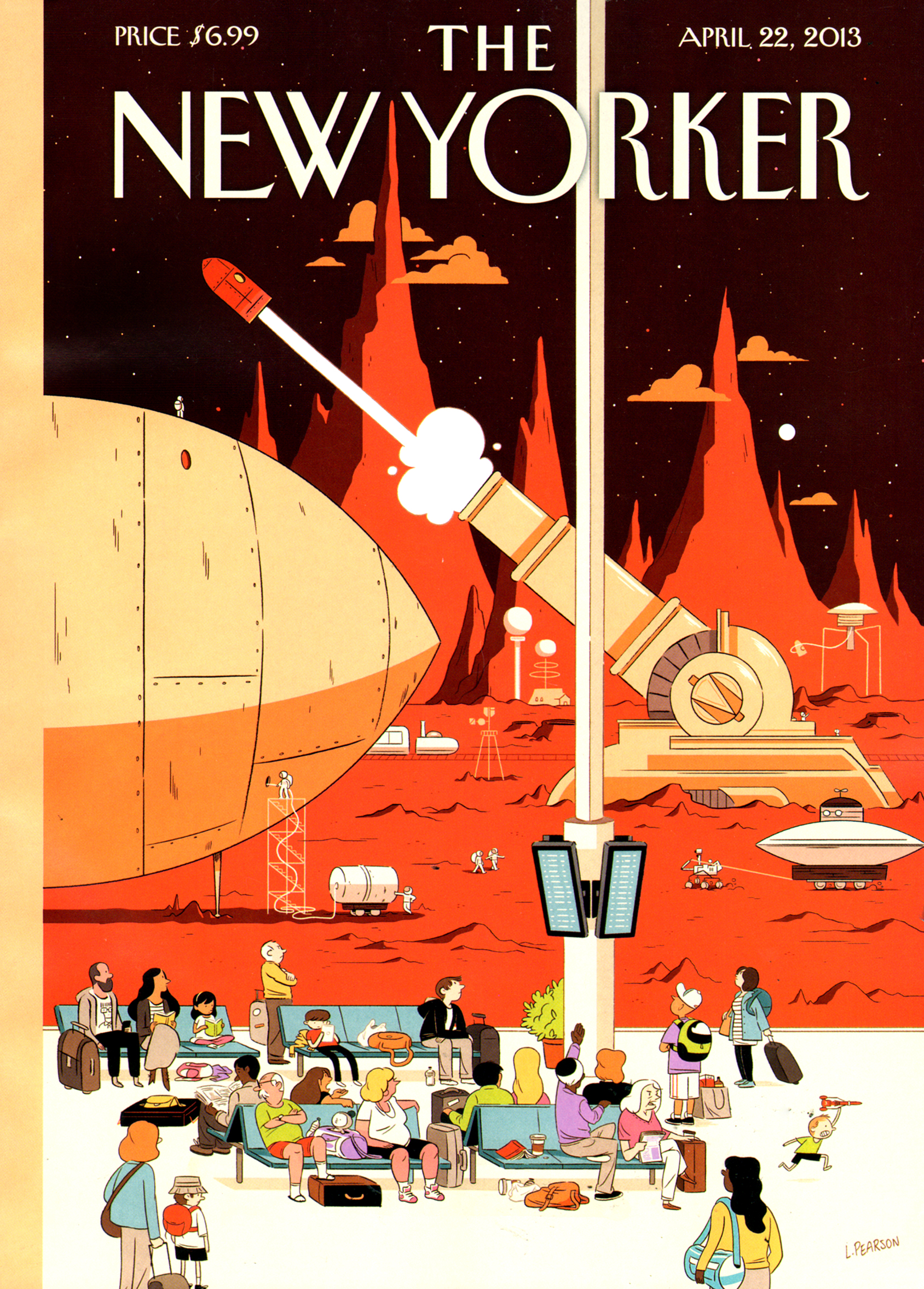The-New-Yorker April 22, 2013 Issue Cover