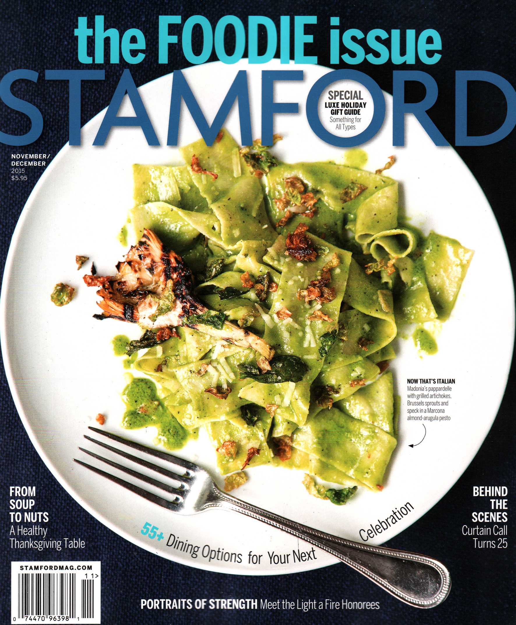 Stamford-Magazine November 01, 2015 Issue Cover