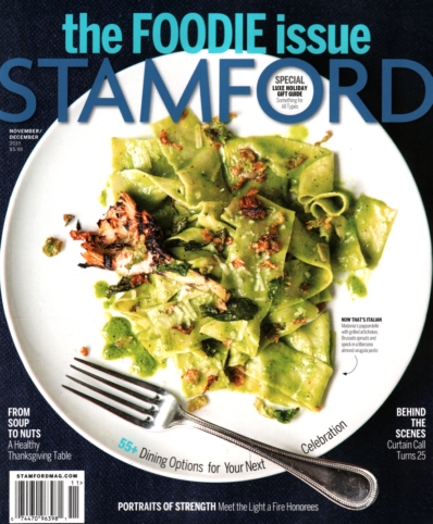 Stamford Magazine November 01, 2015 Issue Cover