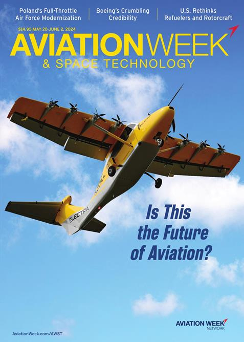 Aviation-Week-and-Space-Technology May 20, 2024 Issue Cover
