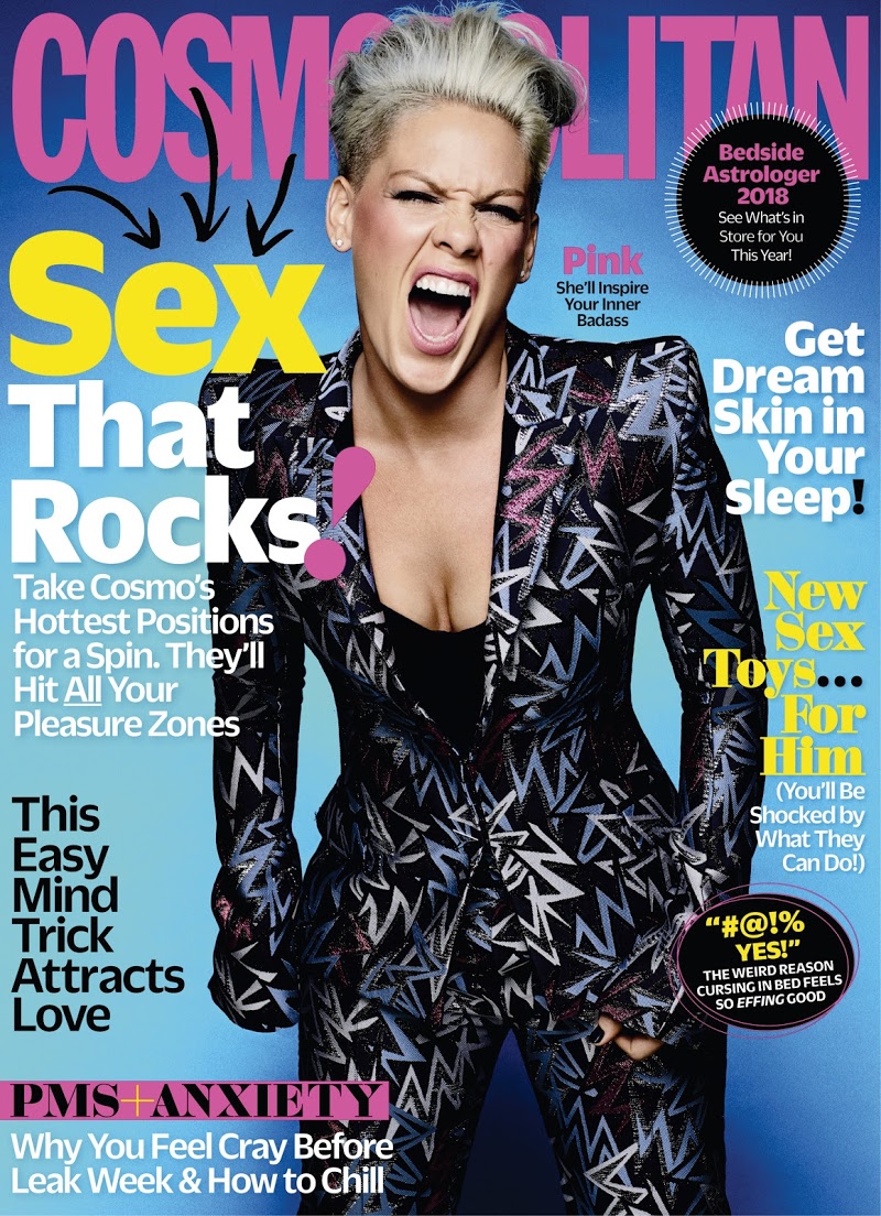 cosmopolitan January 01, 2018 Issue Cover