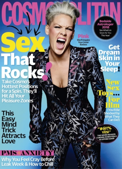 Cosmopolitan January 01, 2018 Issue Cover