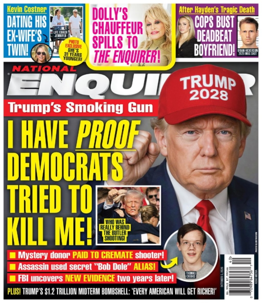 National Enquirer October 05, 2026 Issue Cover