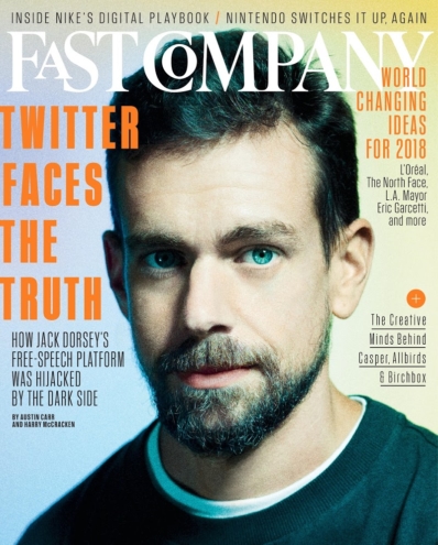 Fast Company May 01, 2018 Issue Cover