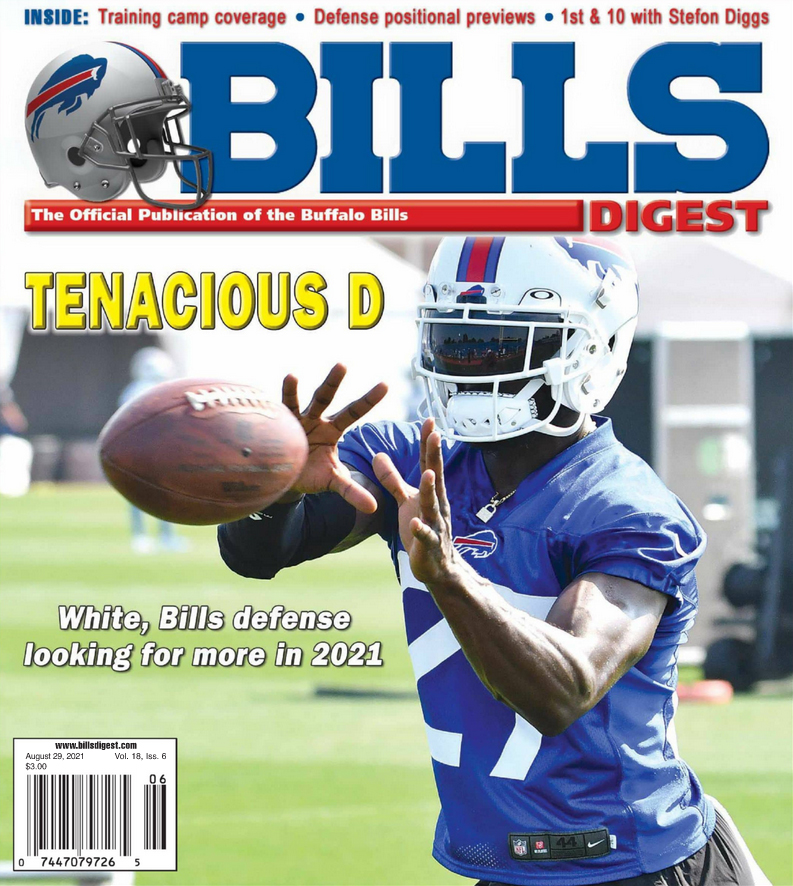 Bills-Digest August 29, 2021 Issue Cover