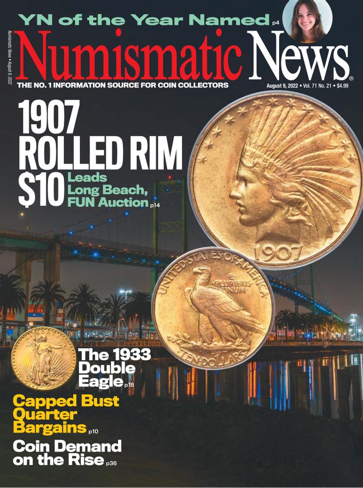Numismatic-News August 09, 2022 Issue Cover
