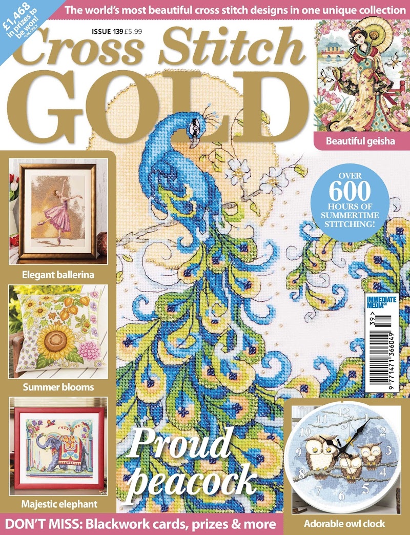 Cross-Stitch-Gold June 01, 2017 Issue Cover