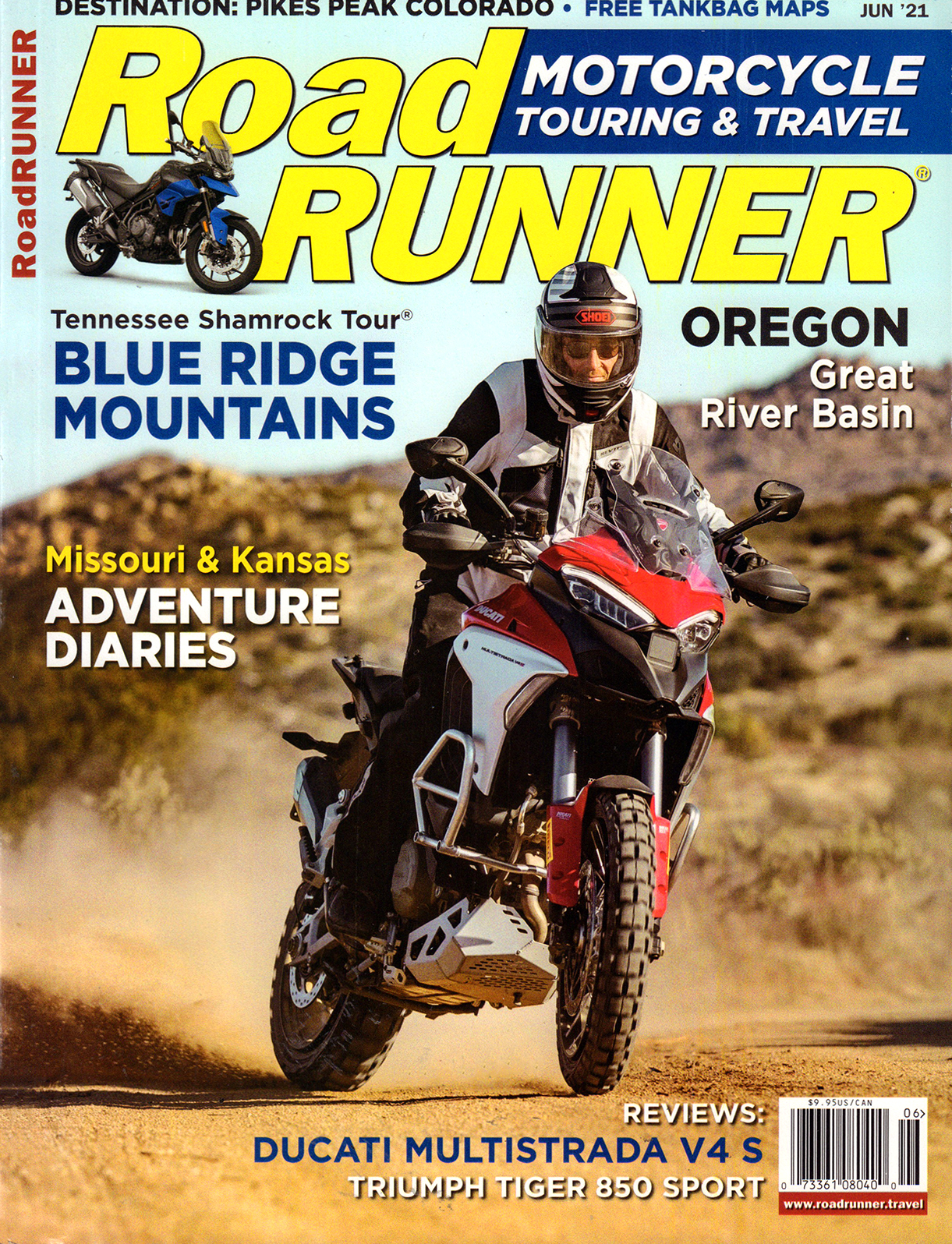 Road-RUNNER-Motorcycle-and-Touring June 01, 2021 Issue Cover