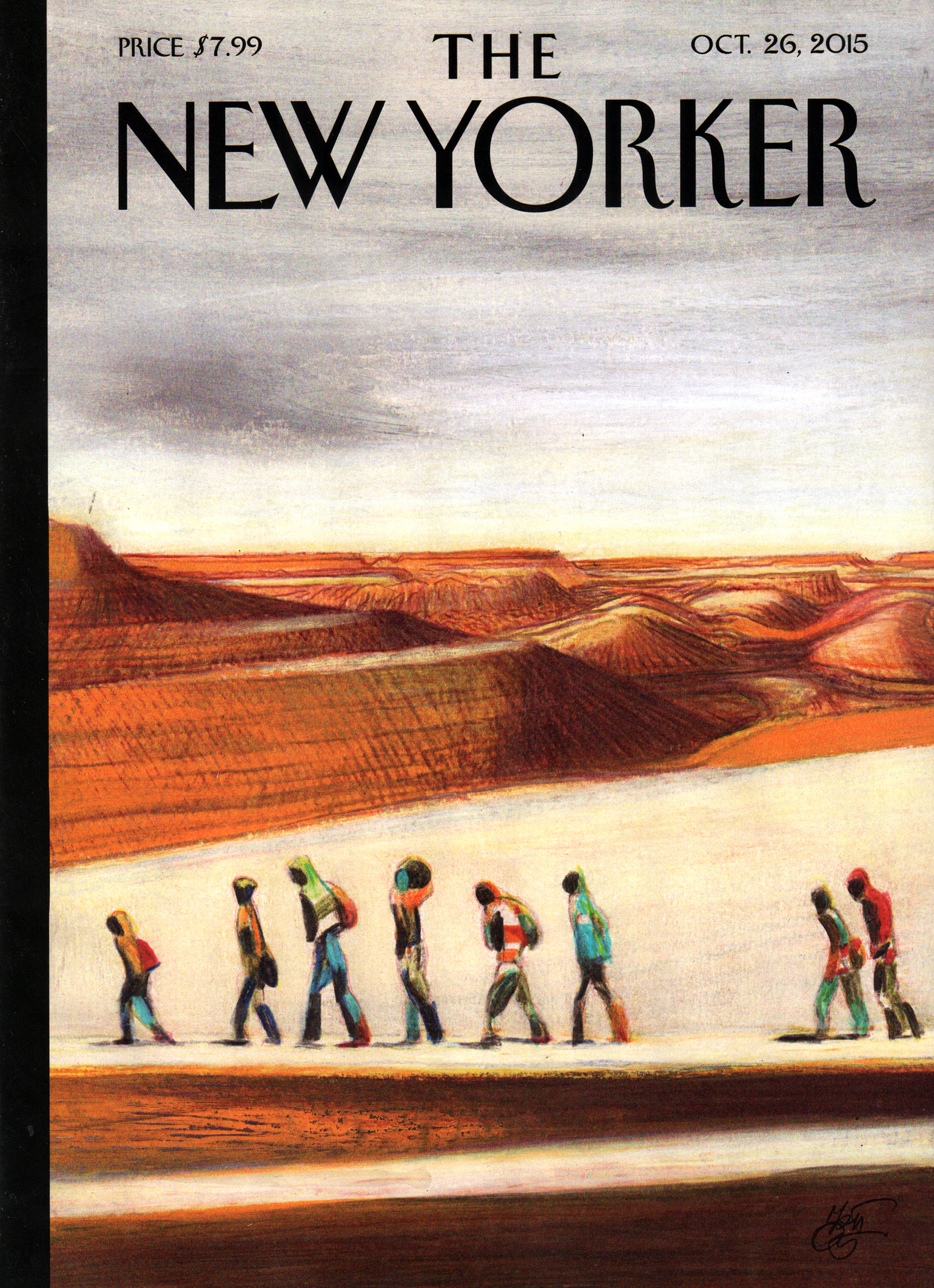 The-New-Yorker October 26, 2015 Issue Cover