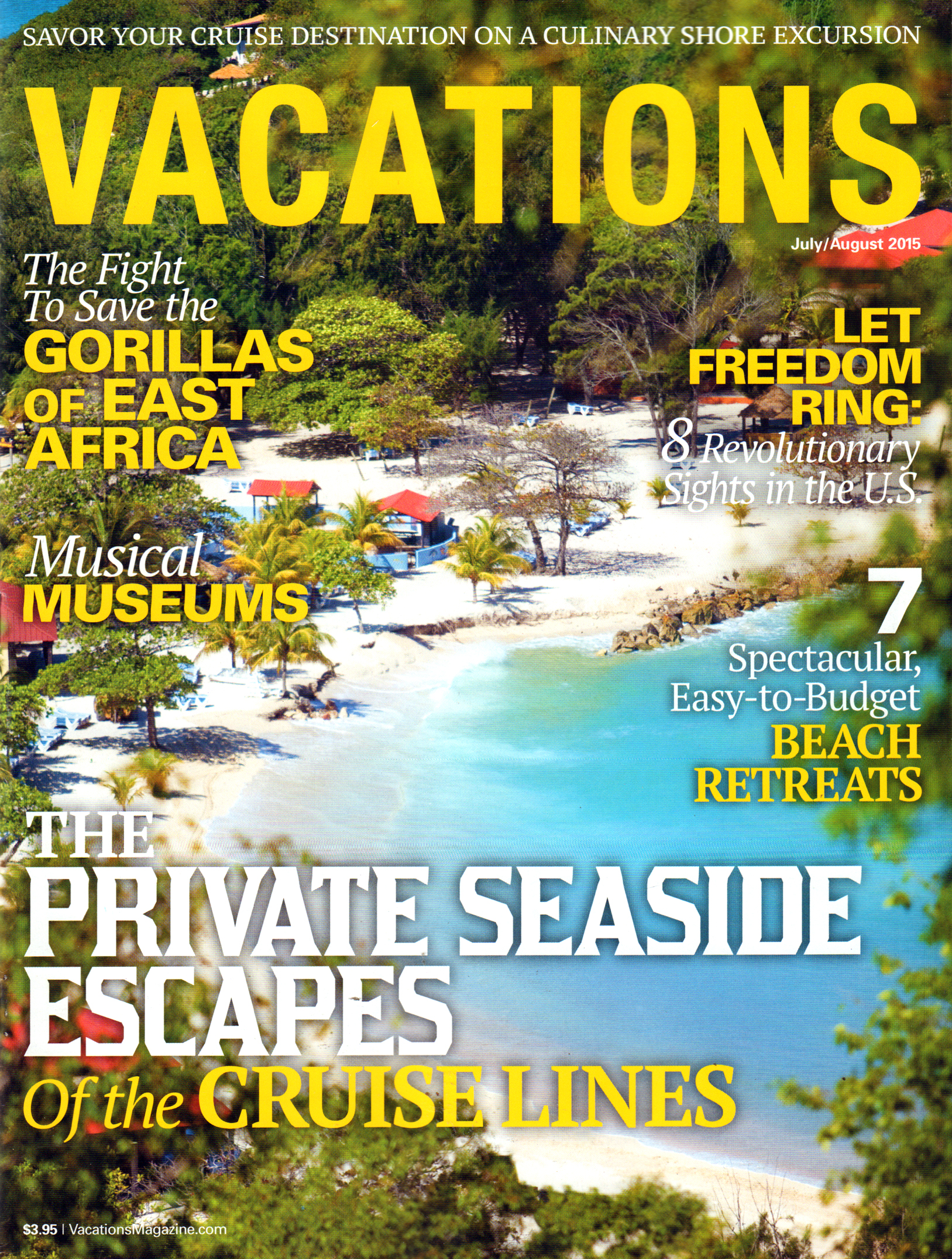 Vacations July 01, 2015 Issue Cover