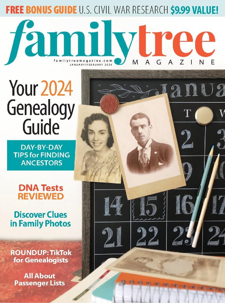 Family-Tree January 01, 2024 Issue Cover