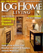 Log-and-Timber-Home-Living March 01, 2013 Issue Cover