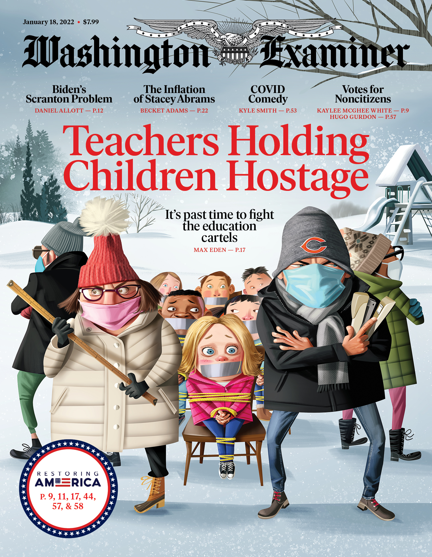 Washington-Examiner January 18, 2022 Issue Cover