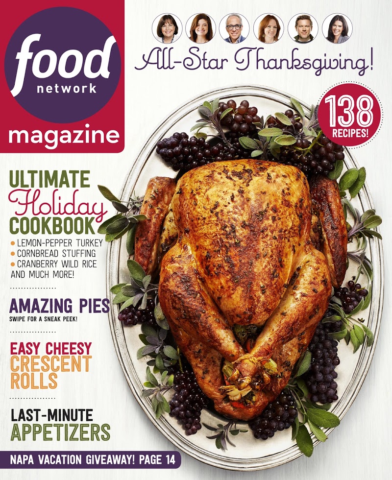 Food-Network November 01, 2015 Issue Cover