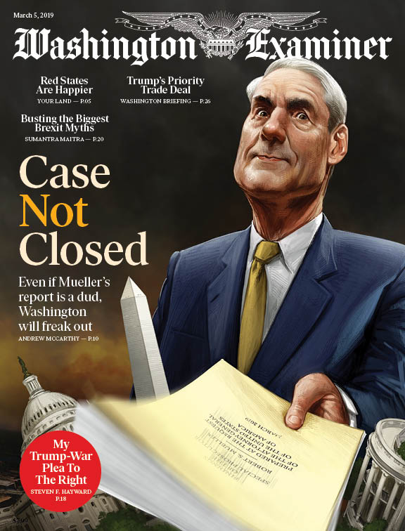 Washington-Examiner March 05, 2019 Issue Cover