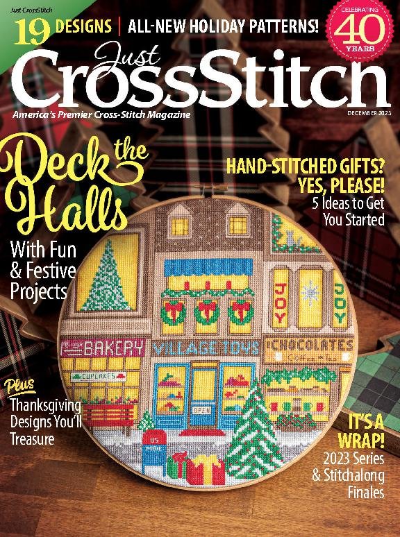 Just-CrossStitch December 01, 2023 Issue Cover