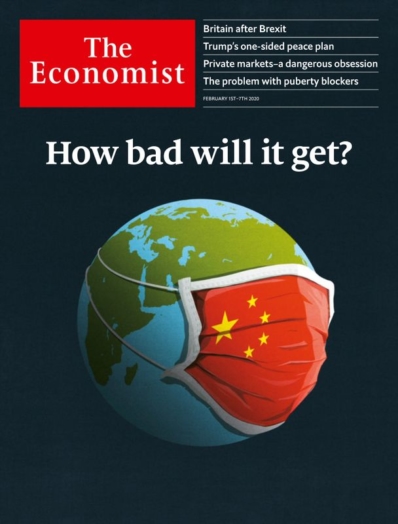 The Economist February 01, 2020 Issue Cover