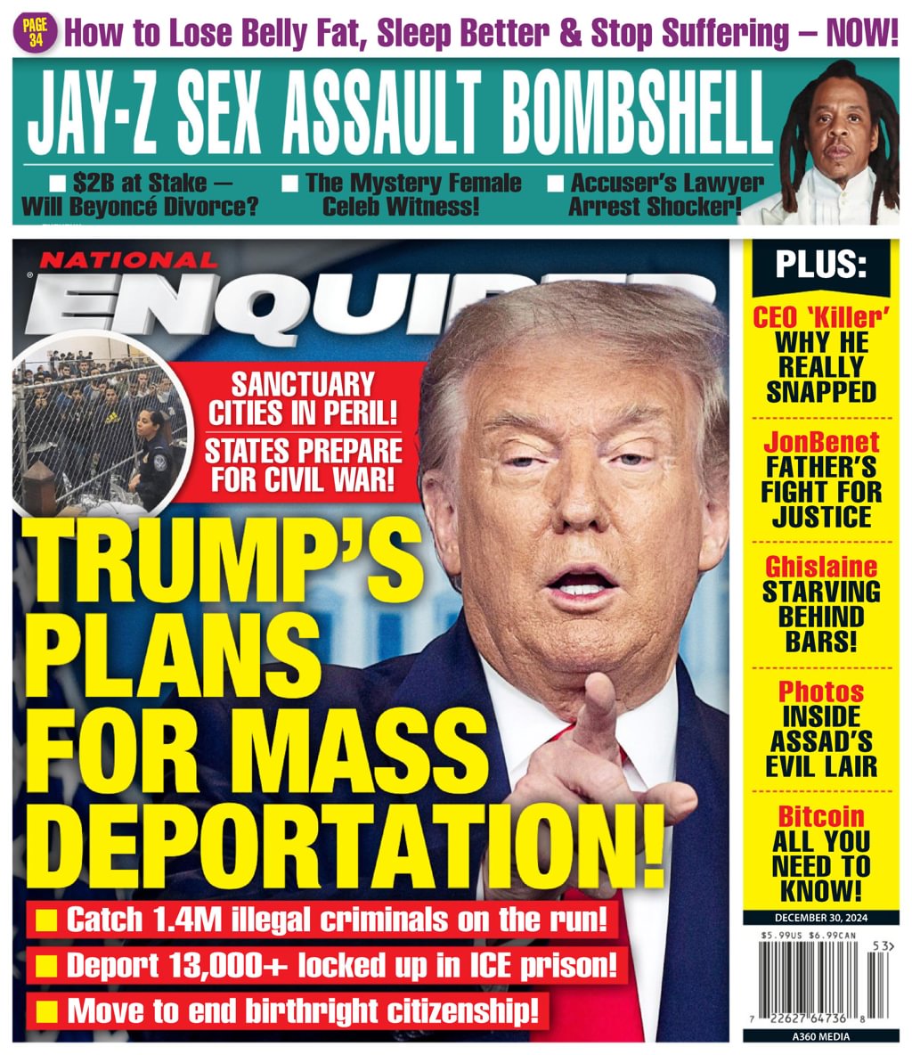 national-enquirer December 30, 2024 Issue Cover
