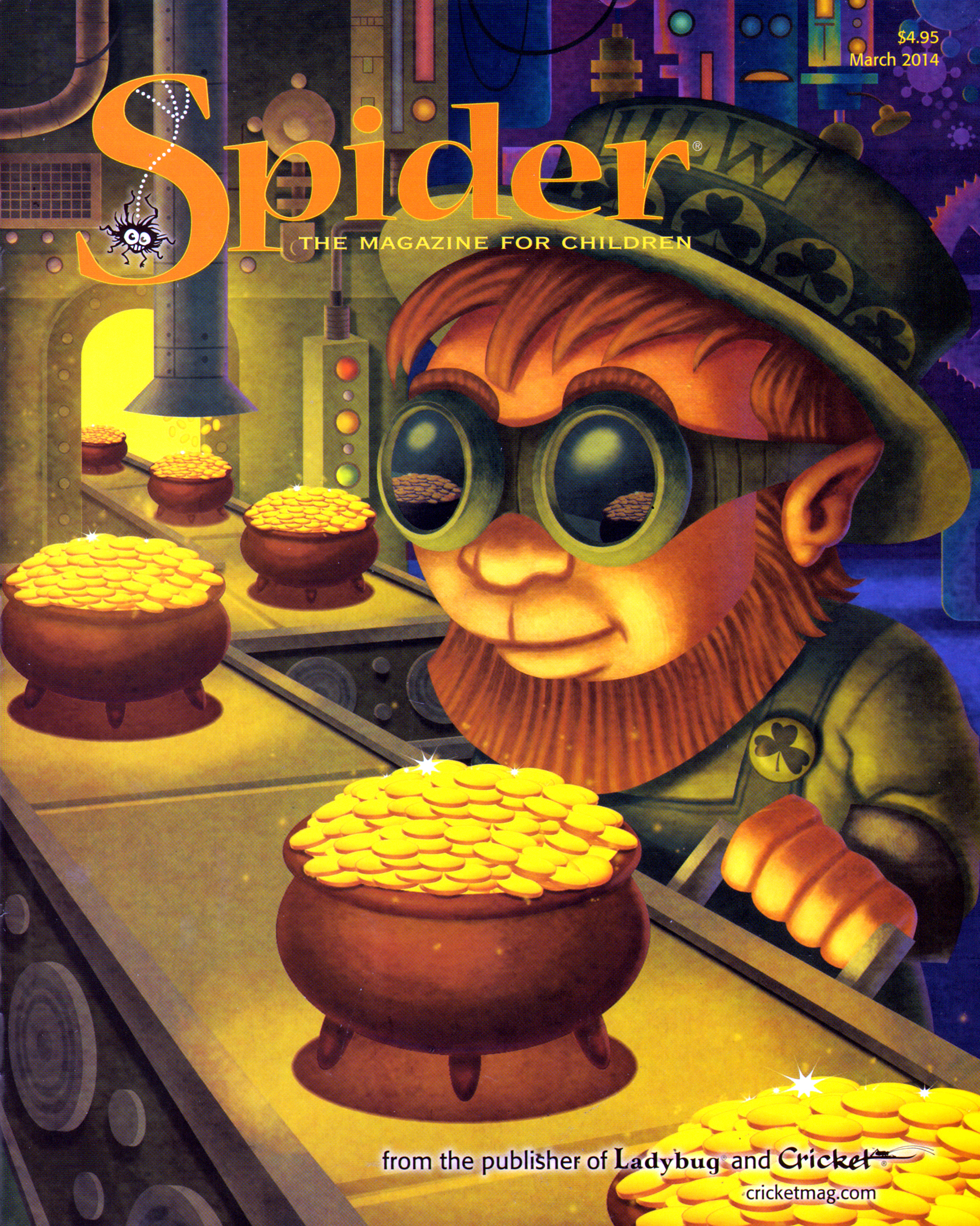 Spider March 01, 2014 Issue Cover